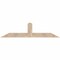 Ekena Millwork Portland Smooth Timber Gable Bracket, Douglas Fir, 72"W x 18"H x 3 1/2"D x 5 1/2"F, 6/12 Pitch GBW072X18X0406POR00SDF - alternate 1